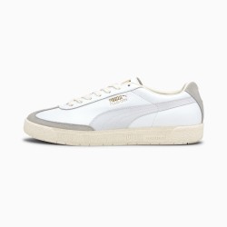 Puma White Oslo-City Luxe Men's Sneakers
