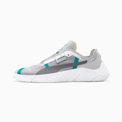 Puma White Mercedes AMG Petronas Replicat-X Men's Motorsport Shoes
