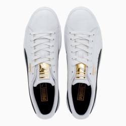 Puma White Clyde Core Foil Men's Sneakers