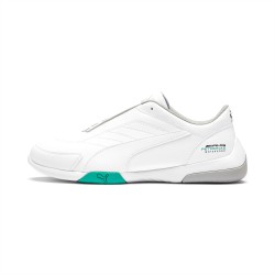 Puma White Mercedes AMG Petronas Kart Cat III Men's Shoes
