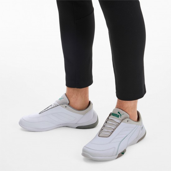 Puma White Mercedes AMG Petronas Kart Cat III Men's Motorsport Shoes Puma White Mercedes AMG Petronas Kart Cat III Men's Motorsport Shoes