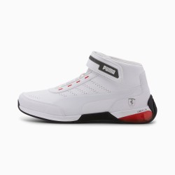 Puma White Scuderia Ferrari Kart Cat X Men's Motorsport Shoes