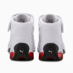 Puma White Scuderia Ferrari Kart Cat X Men's Motorsport Shoes