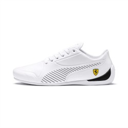 Puma White Scuderia Ferrari Drift Cat 7S Ultra Men's Shoes