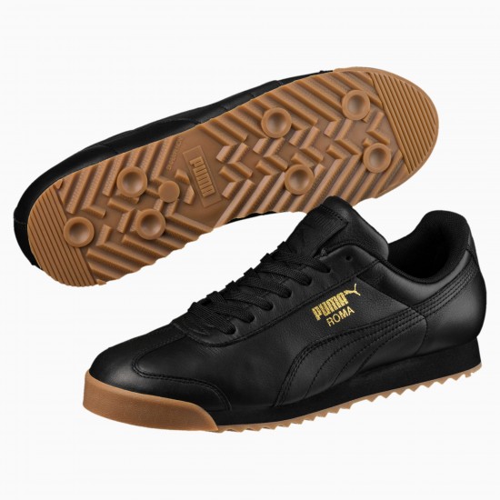 Roma Classic Gum Men's Sneakers Black Roma Classic Gum Men's Sneakers Black