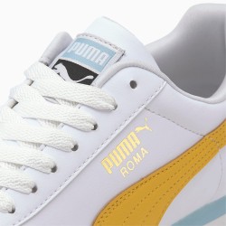 Puma White Roma Basic+ Sneakers