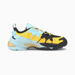 Puma LQDCELL Omega Striped Knit Sneakers