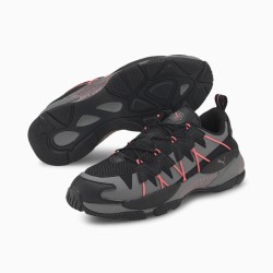 Puma LQDCELL Omega Striped Knit Sneakers