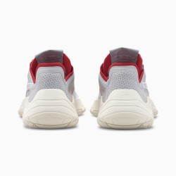 Puma White Replicat-X Suede Tech Men's Motorsport Shoes