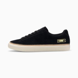 Puma Black Suede Trim DLX Sneakers