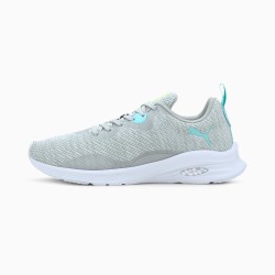Puma HYBRID Fuego Knit Women's Running Shoes Grey