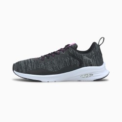 Puma HYBRID Fuego Knit Women's Running Shoes Black