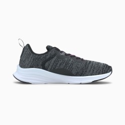 Puma HYBRID Fuego Knit Women's Running Shoes Black