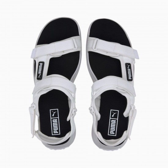 Puma White Future Rider Sandals Slides Puma White Future Rider Sandals Slides