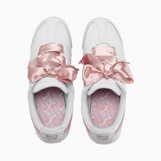 Puma White Roma Heart Metallic Women's Sneakers Puma White Roma Heart Metallic Women's Sneakers