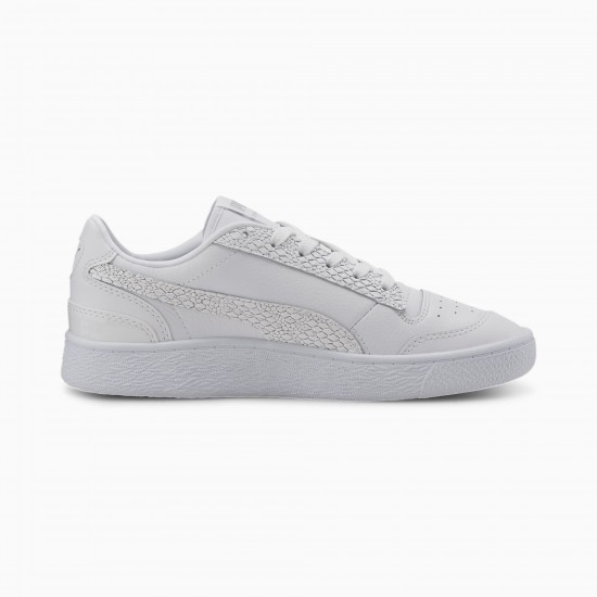 Puma White Ralph Sampson Lo Snake Women's Sneakers Puma White Ralph Sampson Lo Snake Women's Sneakers