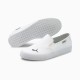 Puma Bari Cat Women's Slip On Shoes White Puma Bari Cat Women's Slip On Shoes White